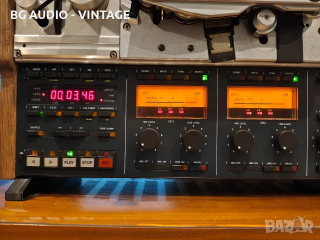 Studer A807 ролков магнетофон, снимка 2 - Декове - 56617817