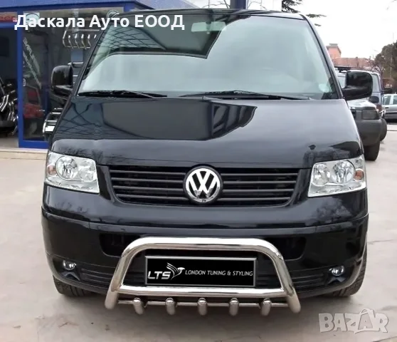Преден ролбар за VW TRANSPORTER Т5 2009-2015г., Ø60, RHINO
