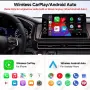 безжичен 2-в-1 адаптер за Apple CarPlay и Android Auto, снимка 7