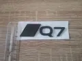 черен гланц емблема Audi Q7 нов стил, снимка 3