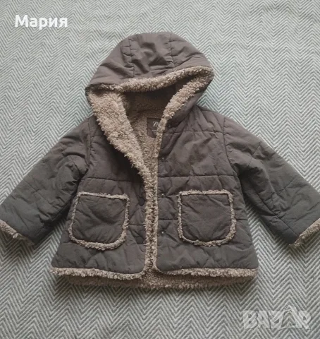 Zara ватирано яке за момиче размер 86см