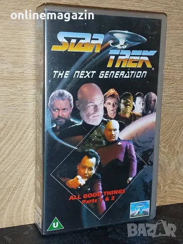 Видеокасети " STAR TREK " VHS, снимка 6 - Други жанрове - 56628703