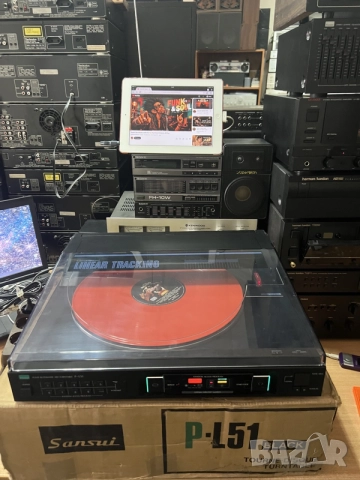 Sansui P-L51 тангенциален, снимка 7 - Грамофони - 56735258