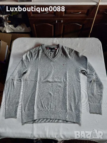 Мъжки пуловер Tommy Hilfiger M, снимка 2 - Пуловери - 56702737