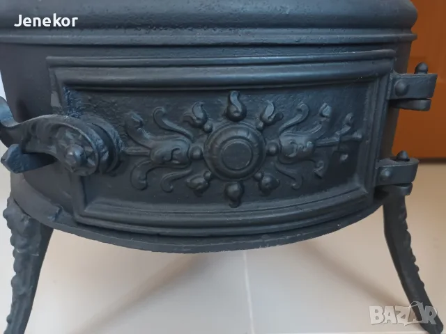 Чугунена печка на дърва , снимка 6 - Печки, фурни - 56607805