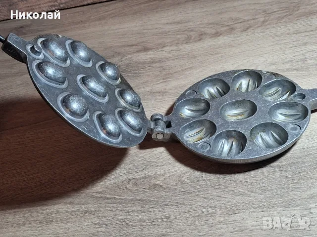 Съветска Преса Форма За Сладки Орехчета, снимка 11 - Колекции - 56676811