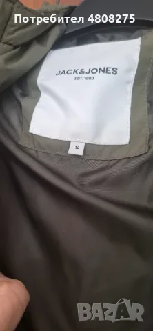Jack Jones мъжко зимно яке, снимка 3 - Якета - 56644237