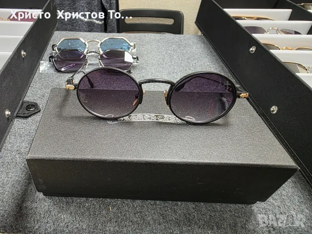 Уникални мъжки слънчеви очила Chrome Hearts и Cartier 