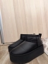 Зимни кожени дамски боти , снимка 1