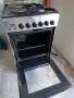 Комбинирана готварска печка Indesit клас А, инокс, снимка 3