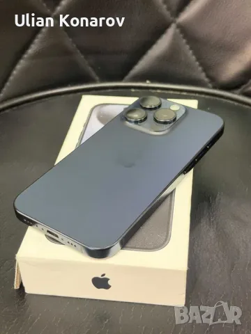 iphone 15 Pro 128GB Blue , снимка 6 - Apple iPhone - 56471164