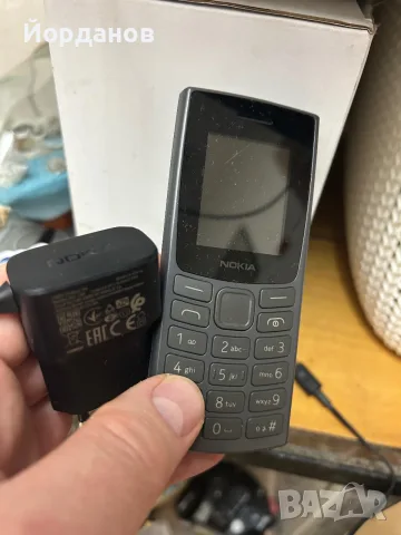 Мобилен телефон Nokia - 105 TA-1557, 1.8'', 4MB/4MB, 2025, черен