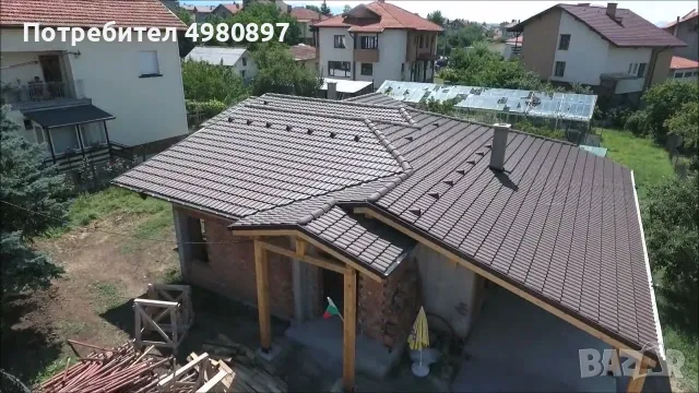 ремонт на покрив 65 евро труд и матеряли , снимка 3 - Ремонти на покриви - 56706040