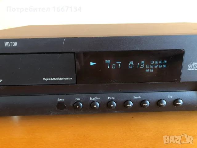 HARMAN KARDON HD-730 compact disc player, снимка 3 - MP3 и MP4 плеъри - 56643294