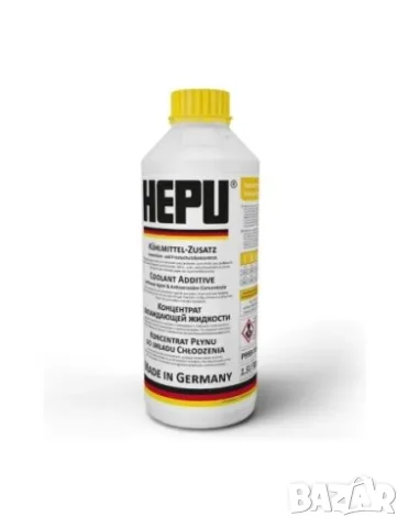 Жълт антифриз концентрат HEPU P999-YLW 1,5 л