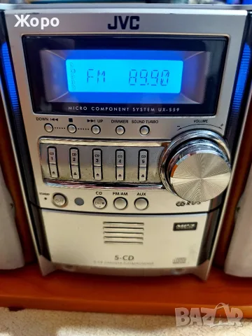Micro component sustem JVC UX=S59, снимка 11 - Аудиосистеми - 56619884