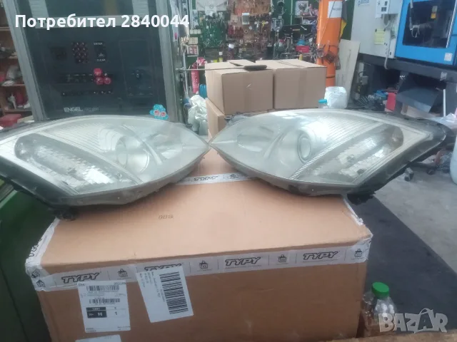 Предни фарове за Mercedes w221, снимка 2 - Части - 56744250