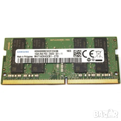 Samsung 16GB DDR4 2666MHz SO-DIMM PC4-21300 /нова RAM за лаптоп (Bulk)