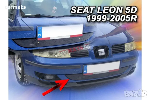 Зимен дефлектор (протектор) за решетка HЕКО за Seat Leon (1999-2005) - down