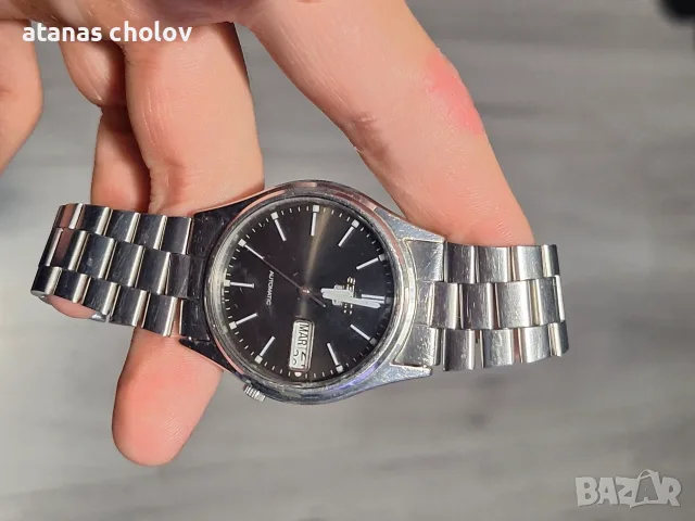 Продавам часовник сейко 5, снимка 3 - Мъжки - 56697778