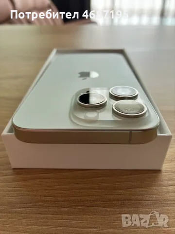 Продавам iPhone 15 Pro – 128 GB, бял, снимка 6 - Apple iPhone - 56644479