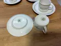 ретро 4 чаши с чинийки за късо кафе, снимка 4