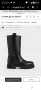 Charles & Keith Ботуши до прасец с двойни езичета - Черни, снимка 6