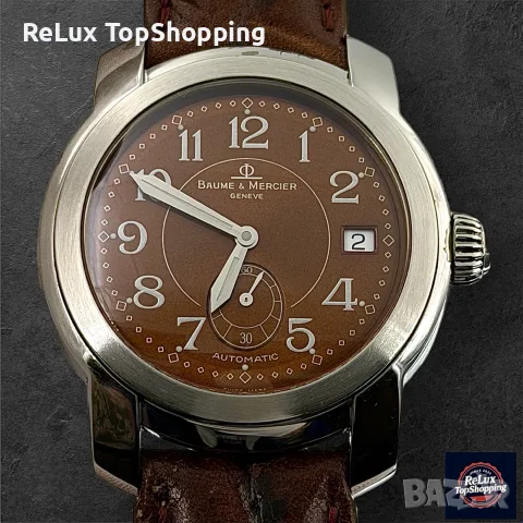 Baume & Mercier Capeland Small Seconds Automatic Мъжки часовник , снимка 2 - Мъжки - 56619262