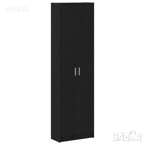 vidaXL Гардероб Черния дъб 55 x 25 x 189 см