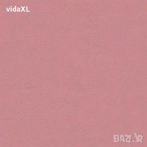 vidaXL Релакс стол, розов, кадифе, снимка 7 - Дивани и мека мебел - 56146847
