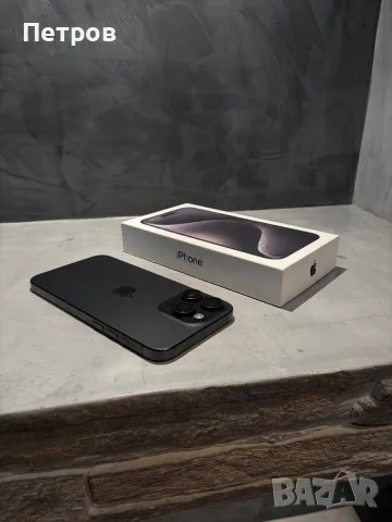 КАТО НОВ Iphone 15 Pro Max 256 GB Black, снимка 2 - Apple iPhone - 56681867