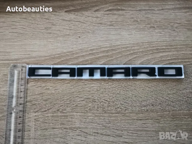 Chevrolet Camaro ZL1 черна емблема, снимка 3 - Аксесоари и консумативи - 56581676