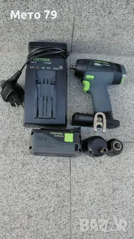 Festool T 18+3-Basic Винтоверт , снимка 6 - Винтоверти - 56647214