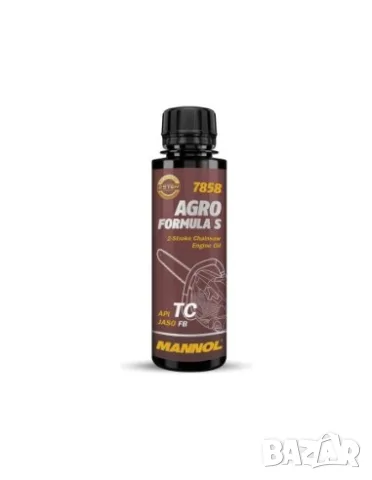 Масло за двутактови двигатели MANNOL 7858 Agro Formula S 120 мл