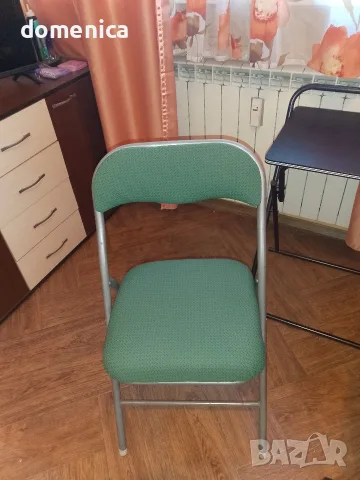 Сгъваем метален стол