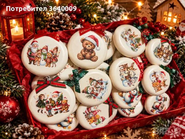 коледни играчки за елха , снимка 5 - Коледни подаръци - 56615210