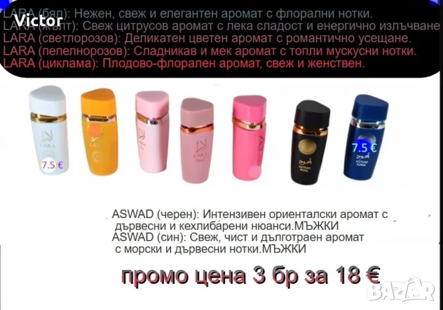 Парфюми на достъпни цени, снимка 3 - Унисекс парфюми - 56634083
