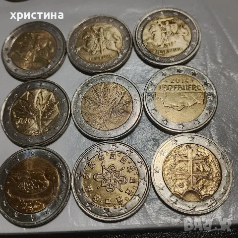 възпоменателни монети от 2 евро, снимка 3 - Нумизматика и бонистика - 56569230