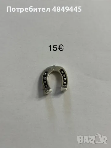 сребърни бижута, снимка 15 - Колиета, медальони, синджири - 56717423