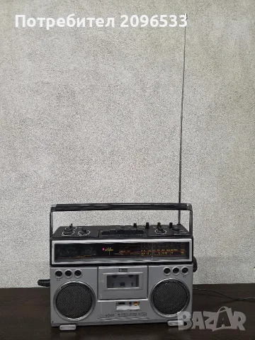 Ретро Бумббокс 4081 Stereo Radio Cassette - FM/AM/SW + Касетофон