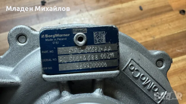 Турбокомпресор за FORD-групата, снимка 5 - Части - 56615333