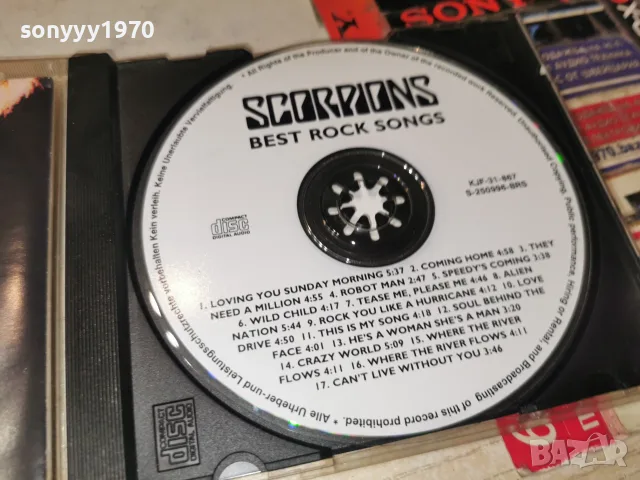 SCORPIONS CD 2210261705H2E8R, снимка 6 - CD дискове - 56613984