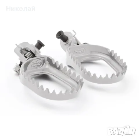 Степенки S3 KTM/HQV/GASGAS 2024-2025 Сребърни Изнесени Назад и надолу
