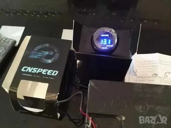 Дигитален волтметър 52мм, Voltmeter,Volt meter,Cnspeed,3 модела, снимка 2 - Друга електроника - 39853219