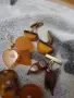 кехлибар. брошка. копчета от кехлибар.amber., снимка 2