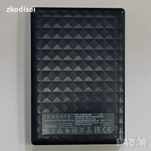 Външен хард SEAGATE 1TEP6 2TB, снимка 2 - Външни хард дискове - 56692123