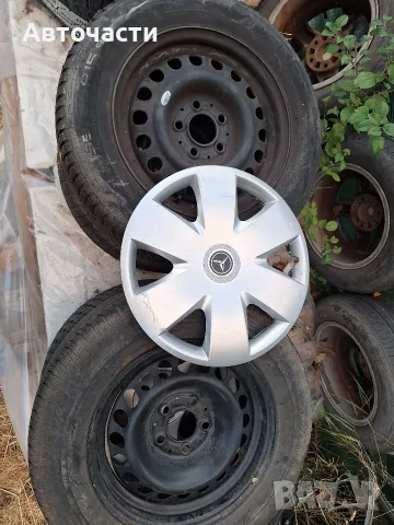 Гуми с джанти и тасове за Мерцедес Mercedes gumi djanti 15 cola 15" цола
