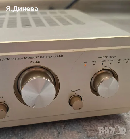 Интегриран стерио усилвател Denon UPA F88, снимка 3 - Ресийвъри, усилватели, смесителни пултове - 56686902