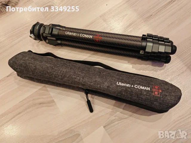 Статив Ulanzi & COMAN - ZERO Y, лек, за пътуване, снимка 4 - Чанти, стативи, аксесоари - 56662692