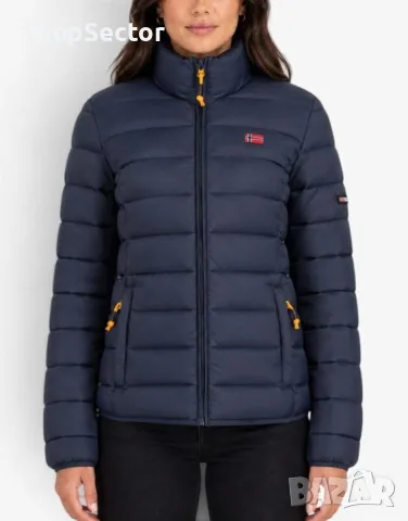 GEOGRAPHICAL NORWAY Atikolor Puffer Jacket Navy – Дамско зимно яке